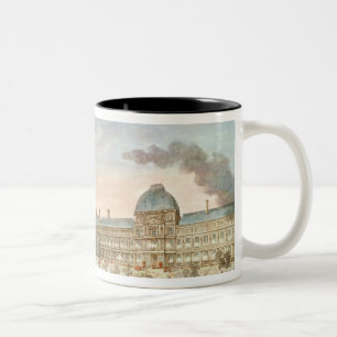 Caneca De Café Em Dois Tons Gravado por Isidoro Estanislau Helman