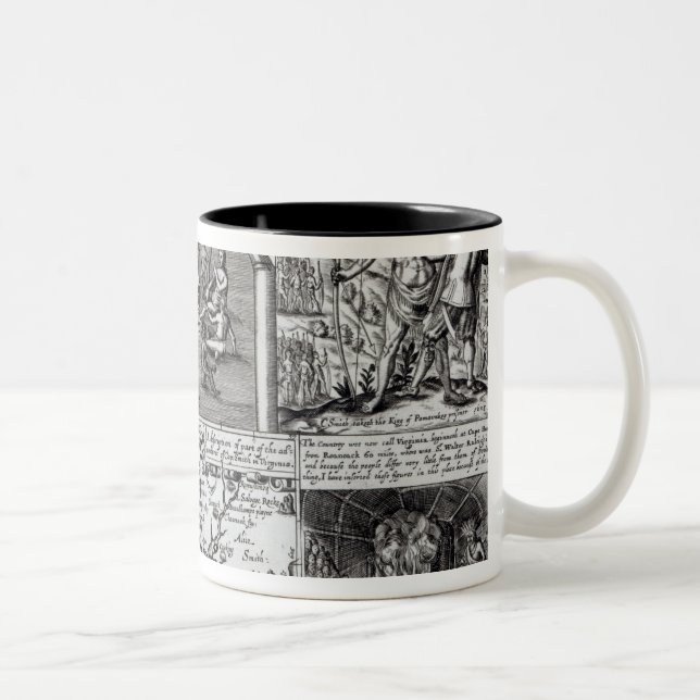 Caneca De Café Em Dois Tons Gravado por Robert Vaughan (Direita)