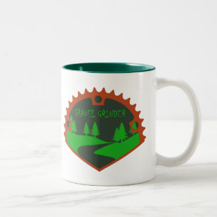 Caneca De Café Em Dois Tons Gravel Grinder
