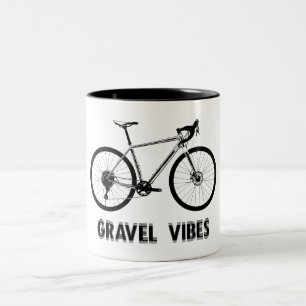 Caneca De Café Em Dois Tons Gravel Vibes Cycling