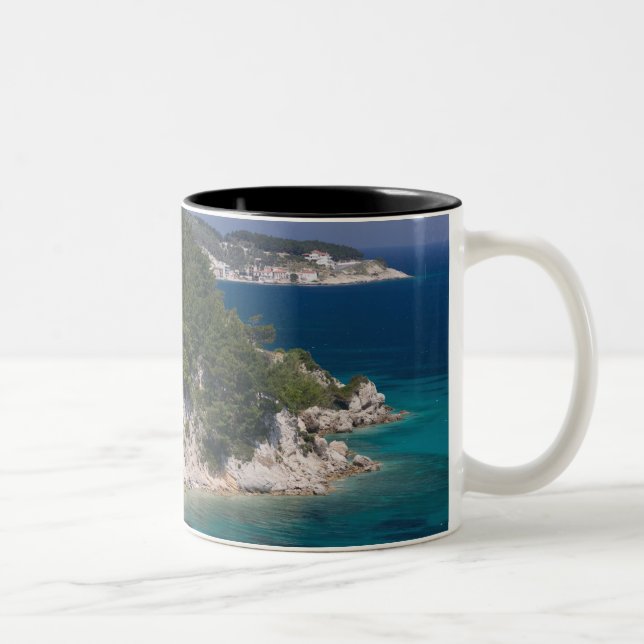 Caneca De Café Em Dois Tons GRÉCIA, Ilhas do Egeu Nordeste, SAMOS, 6 (Direita)