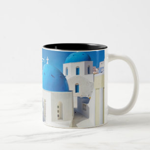 Caneca De Café Em Dois Tons Grécia Santorini Mug Café