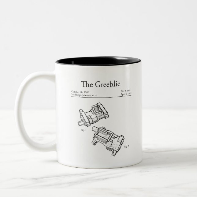 Caneca De Café Em Dois Tons Greeblie Patent Mug (Esquerda)