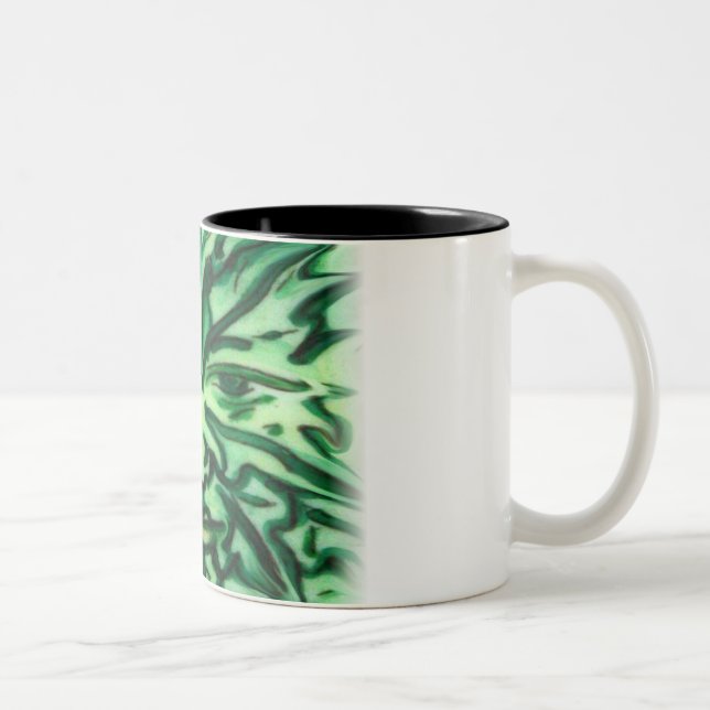 Caneca De Café Em Dois Tons GreenMan (Direita)