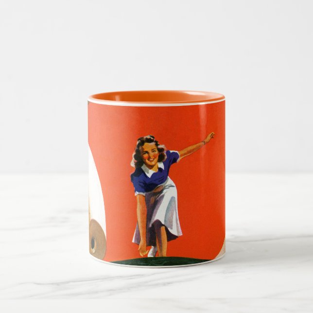 Caneca De Café Em Dois Tons Greve de rolamento (Centro)