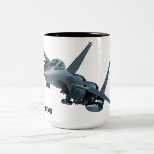 Caneca De Café Em Dois Tons Greve Eagle Drinkware de F-15E