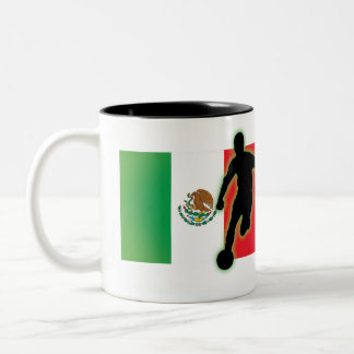 Caneca De Café Em Dois Tons Grevista 4 de México & grevista 3 de México