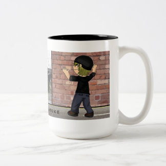 Caneca De Café Em Dois Tons Greysmoke