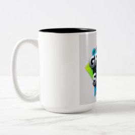 Caneca De Café Em Dois Tons Grind e Shine Mug