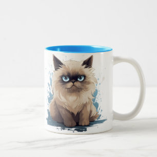 Caneca De Café Em Dois Tons Grump cat Mug