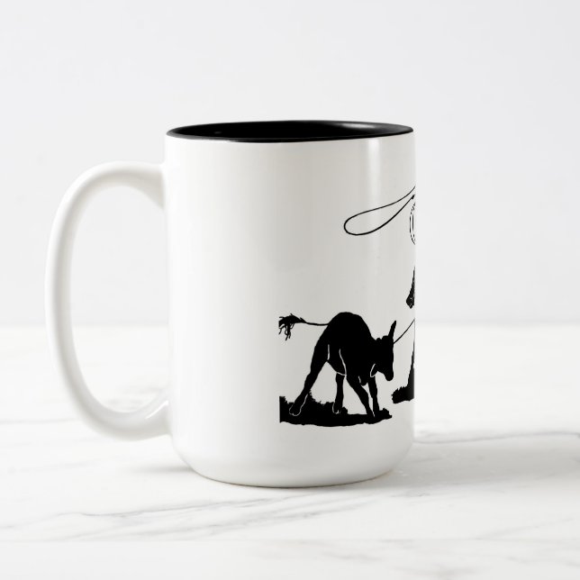 Caneca De Café Em Dois Tons Grupo Roping Mug (Esquerda)