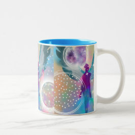 Caneca De Café Em Dois Tons Guardian Angel