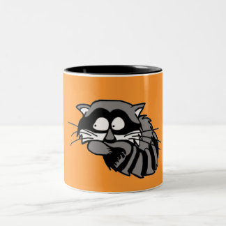 Caneca De Café Em Dois Tons Guaxinim
