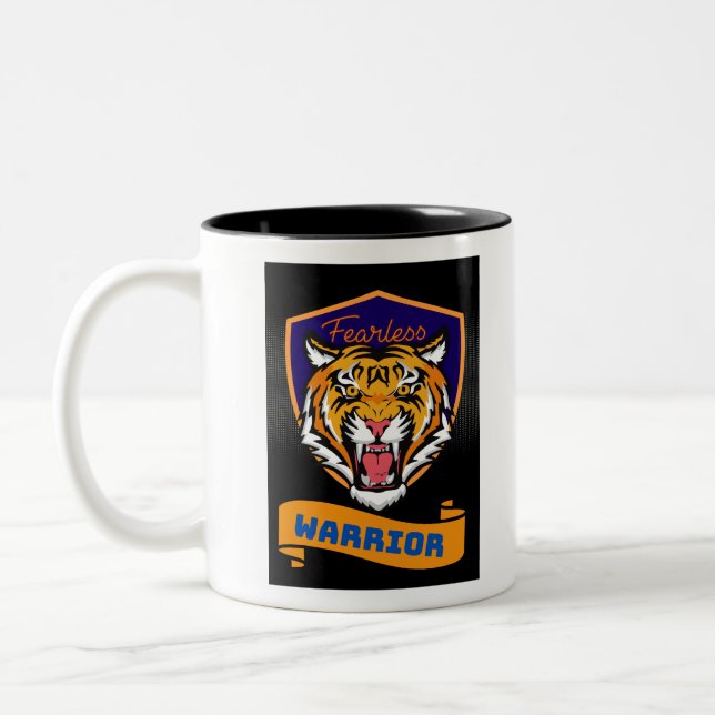 CANECA DE CAFÉ EM DOIS TONS GUERREIRO (Esquerda)