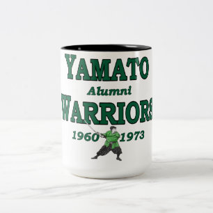 Caneca De Café Em Dois Tons Guerreiros de Yamato HS Japão