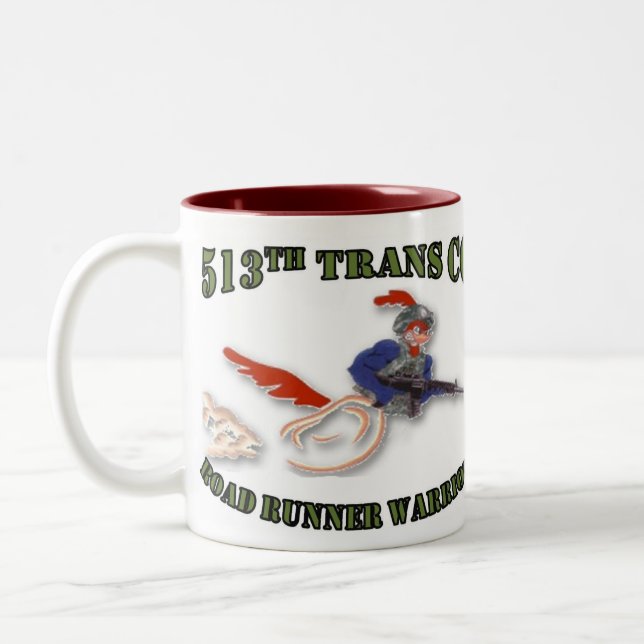 Caneca De Café Em Dois Tons Guerreiros do Roadrunner (Esquerda)