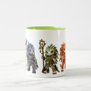 Caneca De Café Em Dois Tons Guilda de Aventureiros Sigilkin