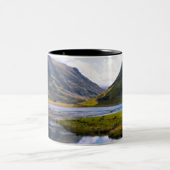 Caneca De Café Em Dois Tons guisado natural, montanha (Centro)