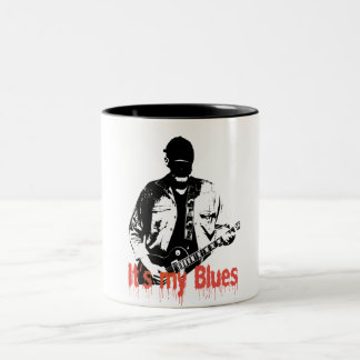 Caneca De Café Em Dois Tons Guitarplayer