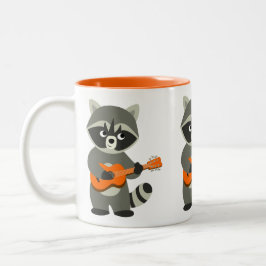 Caneca De Café Em Dois Tons Guitarra de Banda Lata