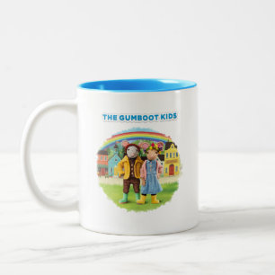 Caneca De Café Em Dois Tons Gumboot Kids