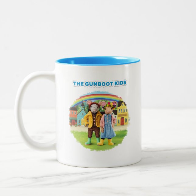 Caneca De Café Em Dois Tons Gumboot Kids (Esquerda)