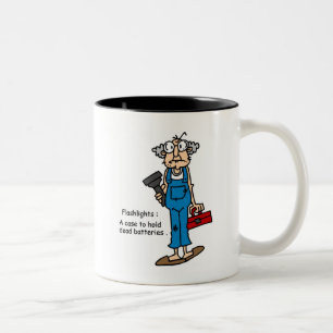 Caneca De Café Em Dois Tons Gus sobre Camisetas e presentes