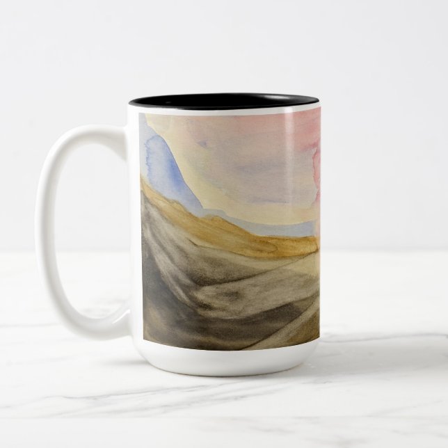Caneca De Café Em Dois Tons Gusten no submundo por Hilma af Klint (Esquerda)