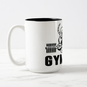 Caneca De Café Em Dois Tons Gym Rat