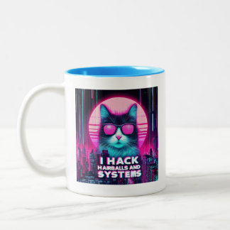 Caneca De Café Em Dois Tons Hack Hairbolas e sistemas