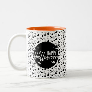 Caneca De Café Em Dois Tons Halloween