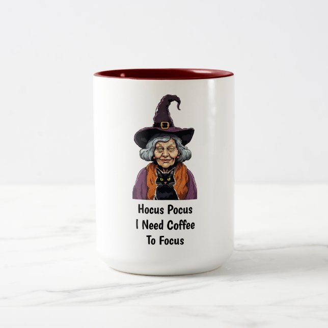 Caneca De Café Em Dois Tons Halloween (Centro)