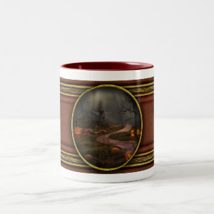 Caneca De Café Em Dois Tons Halloween - Às vésperas do Dia das Bruxas