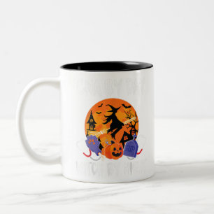 Caneca De Café Em Dois Tons Halloween Costume Skeleton Los Angeles