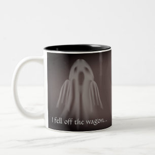 Caneca De Café Em Dois Tons Halloween Ghost Funny