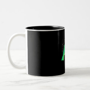 Caneca De Café Em Dois Tons Halloween Gift Halloween de basquetebol