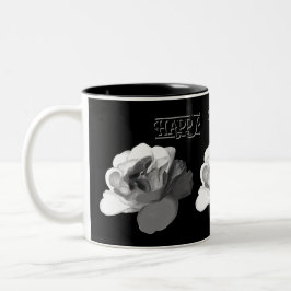 Caneca De Café Em Dois Tons Halloween Gothic Rosa