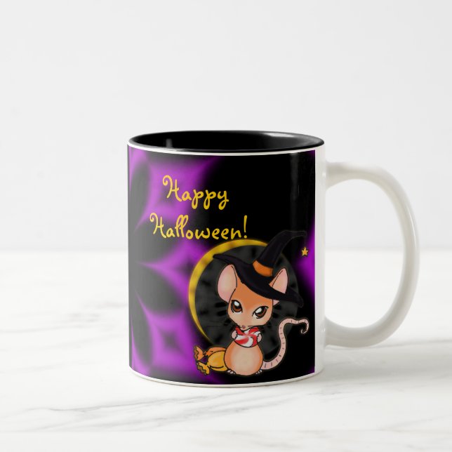 Caneca De Café Em Dois Tons Halloween Mouse Mug (Direita)