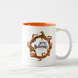 Caneca De Café Em Dois Tons Halloween Mug