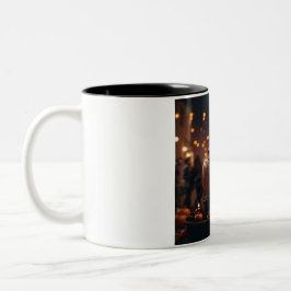 Caneca De Café Em Dois Tons Halloween Mug