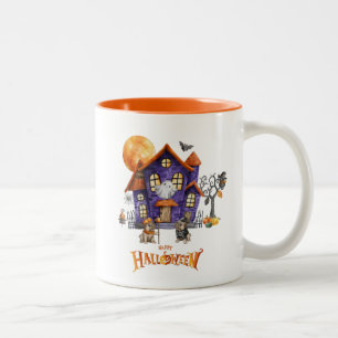 Caneca De Café Em Dois Tons Halloween Mug