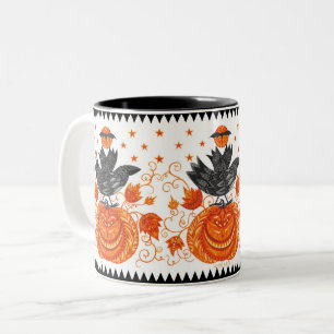 Caneca De Café Em Dois Tons Halloween Mug