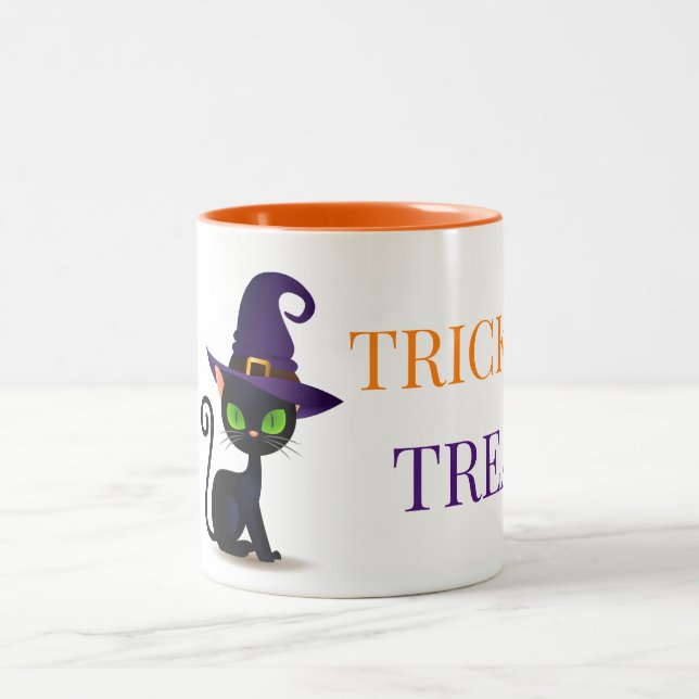 Caneca De Café Em Dois Tons Halloween Mug (Centro)