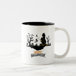 Caneca De Café Em Dois Tons Halloween Mug