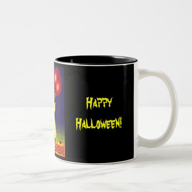 Caneca De Café Em Dois Tons Halloween Mug (Direita)