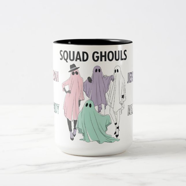 Caneca De Café Em Dois Tons Hallowen Hexo (Centro)