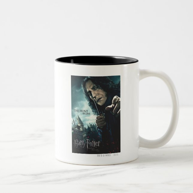 Caneca De Café Em Dois Tons Hallowly Mortal - Snape 2 (Direita)
