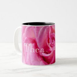 Caneca De Café Em Dois Tons HAMbyWG - Café Mug - Rosa Rosa Rosa Rosa Rosa Cor-