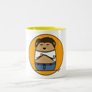 Caneca De Café Em Dois Tons Hamster XY de Croquepisco Kyle