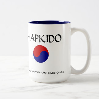 Caneca De Café Em Dois Tons Hapkido taça